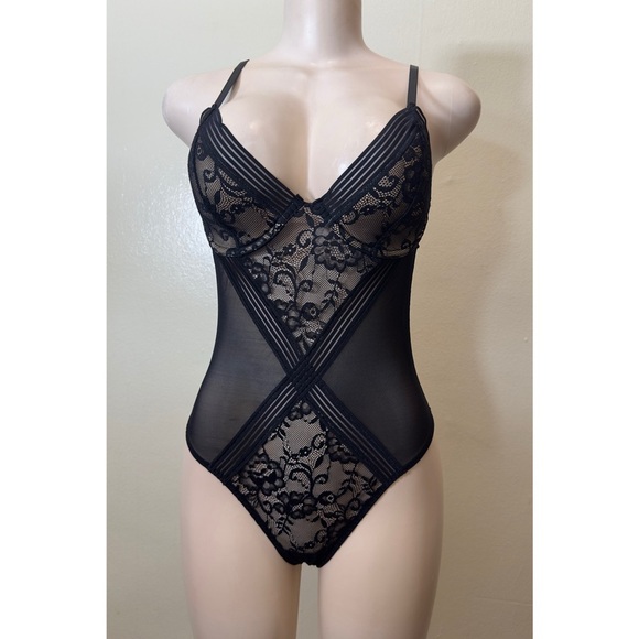NWT Adore Me Black Lace Chemise - Picture 7 of 10